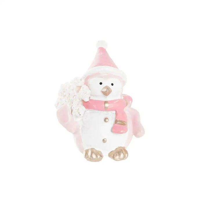 Christmas bauble DKD Home Decor Resin Snow Doll (3,5 x 2,5 x 4 cm) (4 Units) - Декорация и Осветление<<<Дом