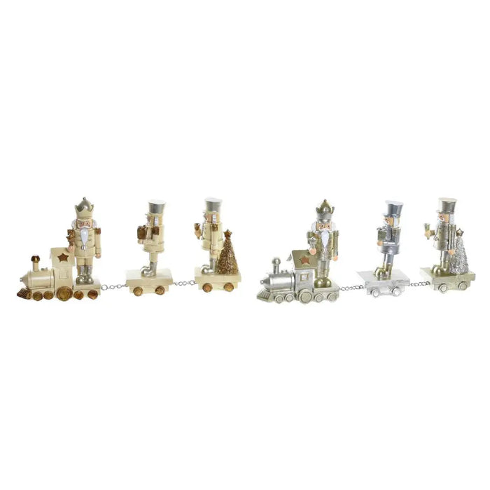 Christmas bauble DKD Home Decor Resin Train (28 x 5 x 12 cm) (2 Units) - Декорация и Осветление<<<Дом