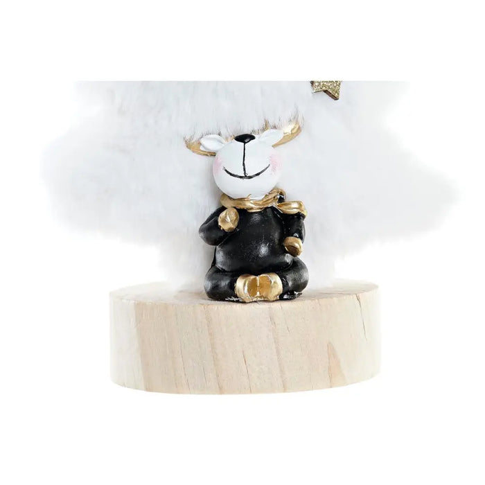 Christmas bauble DKD Home Decor Tree Polyester MDF Resin (12 x 8 x 15,5 cm) (2 Units) - Декорация и Осветление<<<Дом