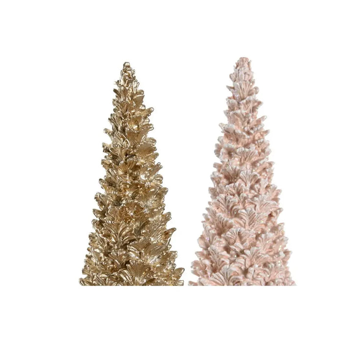 Christmas bauble DKD Home Decor Tree Resin (10,5 x 10,5 x 32 cm) (2 Units) - Декорация и Осветление<<<Дом