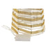 Christmas bauble DKD Home Decor White Golden 20 x 20 x 80 cm (3 Pieces) - Декорация и Осветление<<<Дом