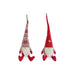 Christmas bauble DKD Home Decor White Red Gnome 10 x 10 x 40 cm (2 Units) - Декорация и Осветление<<<Дом