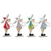 Christmas bauble DKD Home Decor Wood Polyester Reindeer (5 x 22 x 41 cm) (4 Units) - Декорация и Осветление<<<Дом