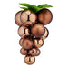 Christmas Bauble Grapes Brown Plastic 18 x 18 x 28 cm - Декорация и Осветление<<<Дом Градина<<<BigBuy&&&Коледни