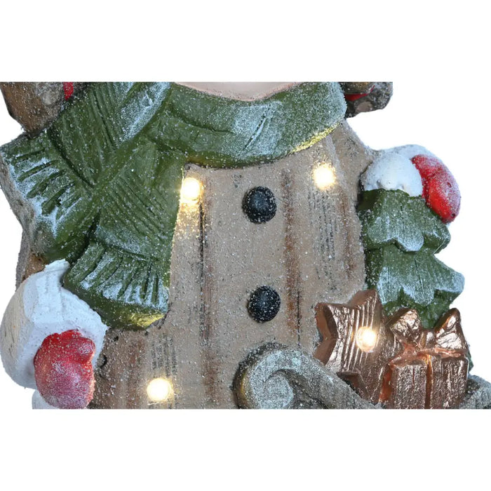 Christmas bauble Home ESPRIT Brown Red 23 x 10,5 x 40 cm (2 Units) - Коледни украси<<<Декорация и Осветление<<<Дом