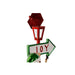 Christmas bauble Home ESPRIT Multicolour Elf 35 x 28,5 x 81 cm - Декорация и Осветление<<<Дом