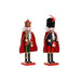 Christmas bauble Home ESPRIT Multicolour Nutcracker 20 x 20 x 38 cm (2 Units) - Коледни украси<<<Декорация и