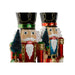 Christmas bauble Home ESPRIT Multicolour Nutcracker 23 x 20 x 70 cm (2 Units) - Декорация и Осветление<<<Дом