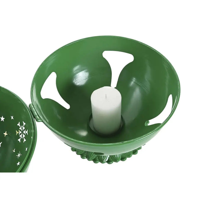 Christmas bauble Home ESPRIT Red Green Golden 31,5 X 31,5 X 35,5 CM (2 Units) - Декорация и Осветление<<<Дом