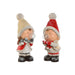 Christmas bauble Home ESPRIT White Red Beige 16,5 x 22 x 45 cm (2 Units) - Коледни украси<<<Декорация и
