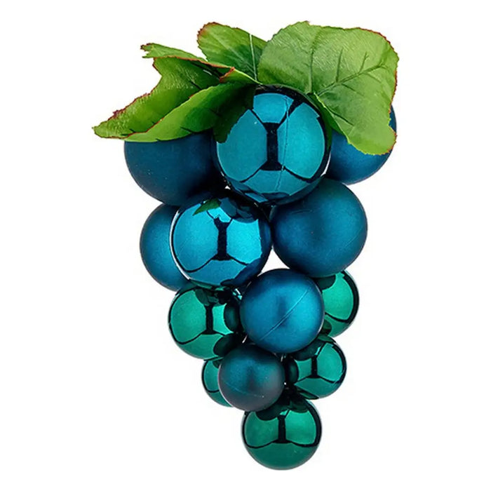 Christmas Bauble Krist+ Blue Plastic Grapes Small - Декорация и Осветление<<<Дом Градина<<<BigBuy&&&Коледни