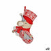Christmas bauble Krist+ FG03-RG1119A Grey Polyester Mouse Christmas Stocking 31 x 5 x 48 cm (12 Units) - Декорация и