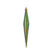Christmas bauble Krist+ Red Green Golden 3 x 8,5 x 19 cm Streched - Декорация и Осветление<<<Дом