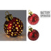Christmas Bauble Lifetime Red Ø 15 cm LED Light - Декорация и Осветление<<<Дом Градина<<<BigBuy&&&Коледни