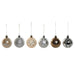 Christmas Baubles Home ESPRIT Champagne Silver Polyethylene 16 x 16 x 31,5 cm (30 Pieces) - Декорация и