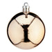 Christmas Baubles Ø 6 cm 24 Units Champagne PVC - Декорация и Осветление<<<Дом Градина<<<BigBuy&&&Коледни
