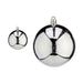 Christmas Baubles Ø 8 cm 16 Units Silver Plastic - Декорация и Осветление<<<Дом Градина<<<BigBuy&&&Коледни