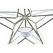 Christmas Candle Holder DKD Home Decor Golden Silver Star 16 x 8 x 16 cm (2 Units) - Декорация и Осветление<<<Дом