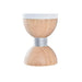 Christmas Candle Holder DKD Home Decor White Brown Natural Star 6 x 6 x 14 cm - Декорация и Осветление<<<Дом
