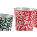 Christmas Decorations Set Home ESPRIT Red Green Christmas 21 x 21 x 19 cm (2 Units) - Декорация и Осветление<<<Дом