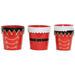 Christmas Decorations Set Home ESPRIT White Red Christmas 21 x 21 x 20 cm (2 Units) - Декорация и Осветление<<<Дом