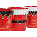 Christmas Decorations Set Home ESPRIT White Red Christmas 21 x 21 x 20 cm (2 Units) - Декорация и Осветление<<<Дом