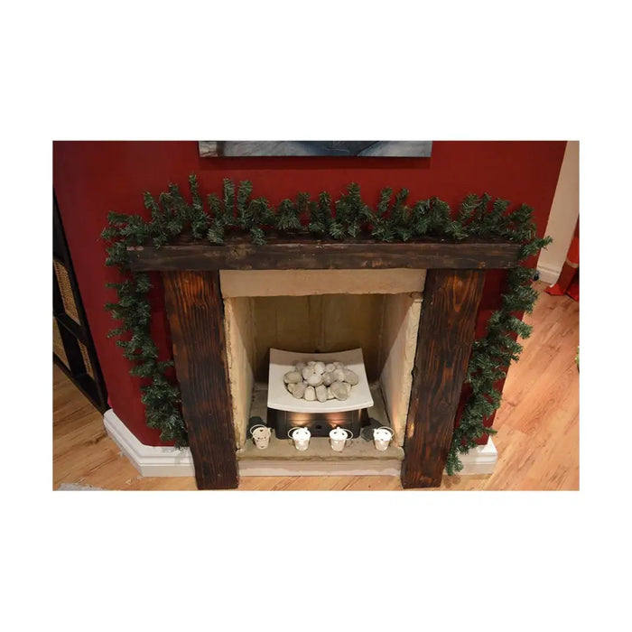 Christmas garland Everlands Green 270 x 20 cm Plastic - Декорация и Осветление<<<Дом Градина<<<BigBuy&&&Коледни