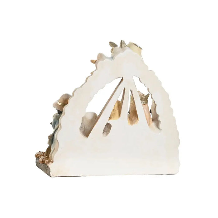 Christmas nativity set DKD Home Decor Blue White Brown Resin 23,5 x 8 x 20,5 cm (2 Units) - Декорация и