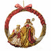 Christmas nativity set DKD Home Decor Red Golden Crown 50 x 5 x 50 cm Plastic - Декорация и Осветление<<<Дом