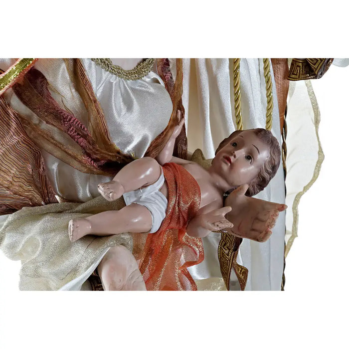 Christmas nativity set DKD Home Decor White Golden 48 x 28 x 90 cm Plastic - Декорация и Осветление<<<Дом