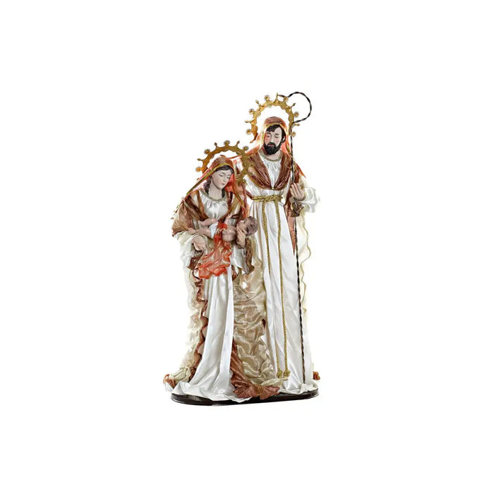 Christmas nativity set DKD Home Decor White Golden 48 x 28 x 90 cm Plastic - Декорация и Осветление<<<Дом