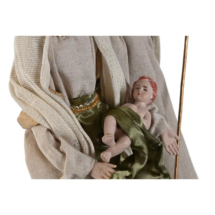 Christmas nativity set Home ESPRIT Green Beige 27 x 24 x 40 cm - Декорация и Осветление<<<Дом