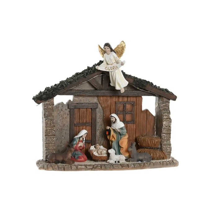 Christmas nativity set Home ESPRIT Multicolour Resin - Декорация и Осветление<<<Дом Градина<<<BigBuy&&&Коледни