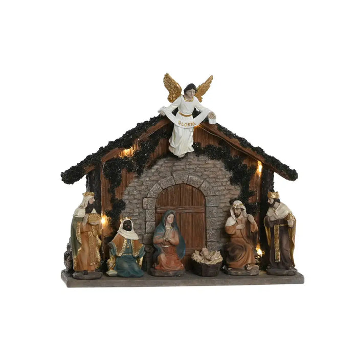 Christmas nativity set Home ESPRIT Multicolour Resin - Декорация и Осветление<<<Дом Градина<<<BigBuy&&&Коледни