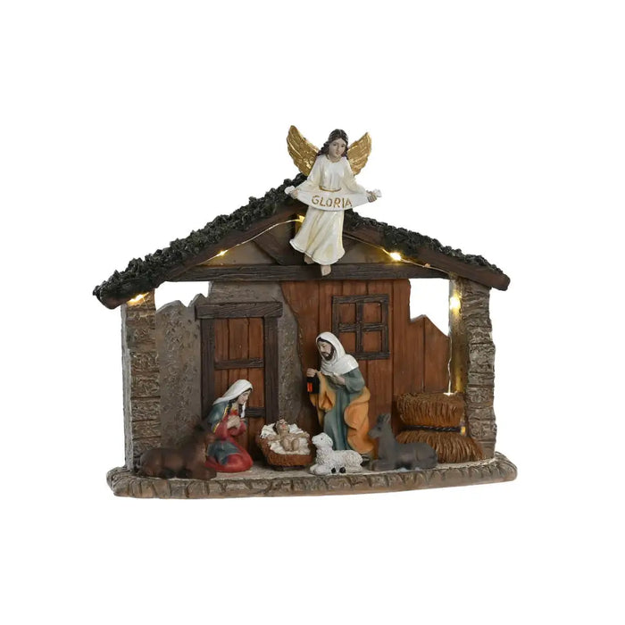 Christmas nativity set Home ESPRIT Multicolour Resin - Декорация и Осветление<<<Дом Градина<<<BigBuy&&&Коледни