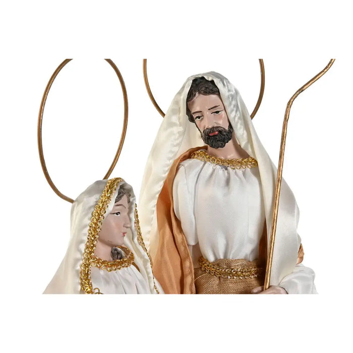 Christmas nativity set Home ESPRIT White Golden 27 x 24 x 50 cm - Коледни украси<<<Декорация и Осветление<<<Дом
