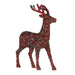 Christmas Reindeer Krist+ Multicolour Christmas Reindeer 15 x 45 x 30 cm Glitter (8 Units) - Декорация и
