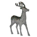 Christmas Reindeer Krist+ Silver Christmas Reindeer 15 x 45 x 30 cm (2 Units) - Декорация и Осветление<<<Дом