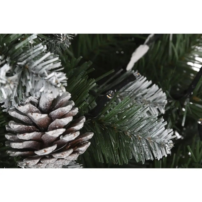 Christmas Tree DKD Home Decor LED Light Green Metal Polyethylene 130 x 130 x 218 cm - Декорация и Осветление<<<Дом