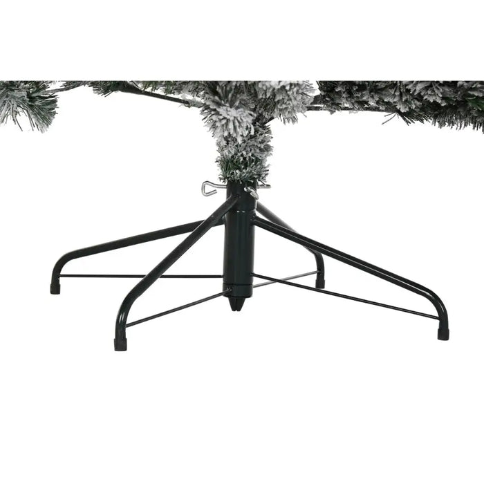 Christmas Tree DKD Home Decor White Green Metal Polyethylene Snowfall 130 x 130 x 218 cm - Декорация и Осветление<<<Дом
