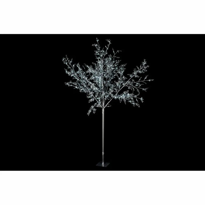 Christmas Tree DKD Home Decor White Silver Metal Plastic 120 x 120 x 220 cm - Декорация и Осветление<<<Дом