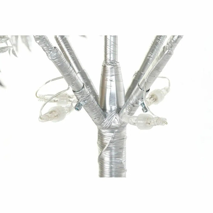 Christmas Tree DKD Home Decor White Silver Metal Plastic 120 x 120 x 220 cm - Декорация и Осветление<<<Дом