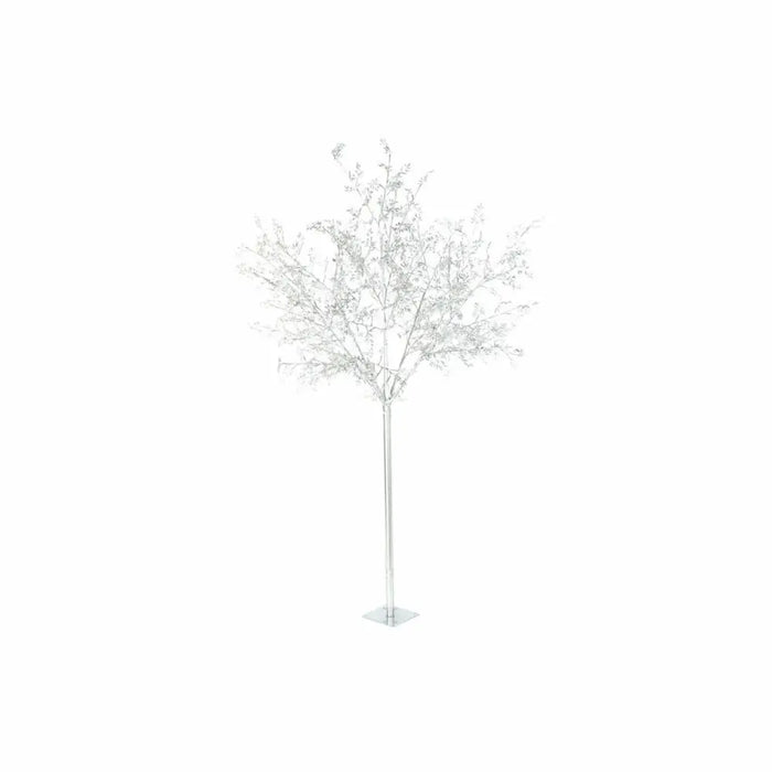 Christmas Tree DKD Home Decor White Silver Metal Plastic 120 x 120 x 220 cm - Декорация и Осветление<<<Дом