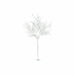 Christmas Tree DKD Home Decor White Silver Metal Plastic 120 x 120 x 220 cm - Декорация и Осветление<<<Дом
