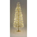 Christmas Tree Home ESPRIT Golden 40 x 40 x 120 cm - Декорация и Осветление<<<Дом Градина<<<BigBuy&&&Коледни