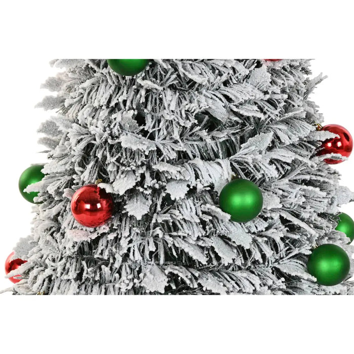 Christmas Tree Home ESPRIT Green PVC Snowfall - Декорация и Осветление<<<Дом Градина<<<BigBuy&&&Коледни