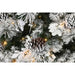 Christmas Tree Home ESPRIT White PVC Snowfall 140 x 140 x 240 cm - Коледни украси<<<Декорация и Осветление<<<Дом