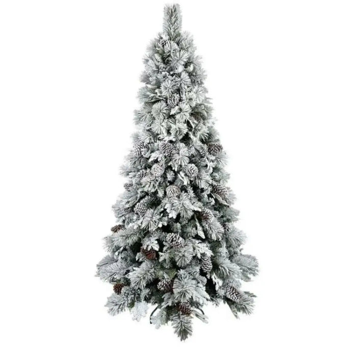 Christmas Tree Home ESPRIT White PVC Snowfall - Декорация и Осветление<<<Дом Градина<<<BigBuy&&&Коледни