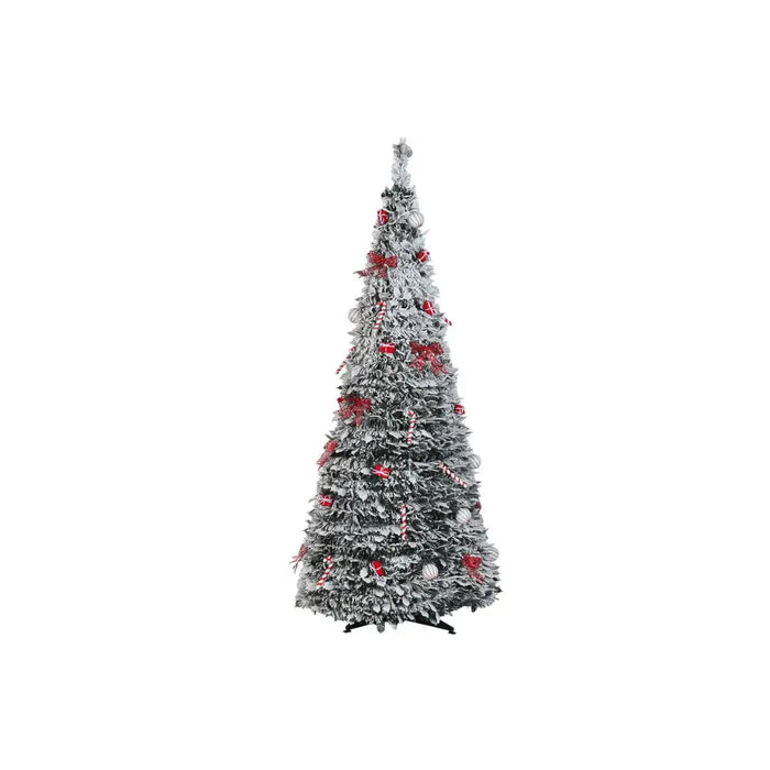 Christmas Tree Home ESPRIT White Red PVC Snowfall - Декорация и Осветление<<<Дом Градина<<<BigBuy&&&Коледни