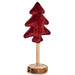 Christmas Tree Krist+ Maroon Polyester Wood 9,5 x 32 x 13 cm (12 Units) - Декорация и Осветление<<<Дом
